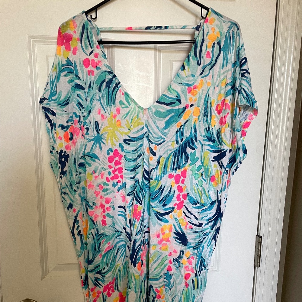 Lilly Pulitzer Beach Coverup w/ Tassels - Size s/m